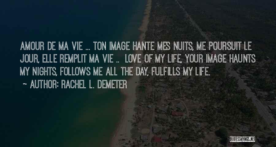 Haunts Me Quotes By Rachel L. Demeter