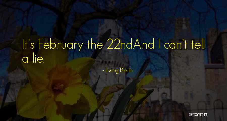 Hauteur De La Quotes By Irving Berlin Hauteur De La Quotes By Irving Berlin