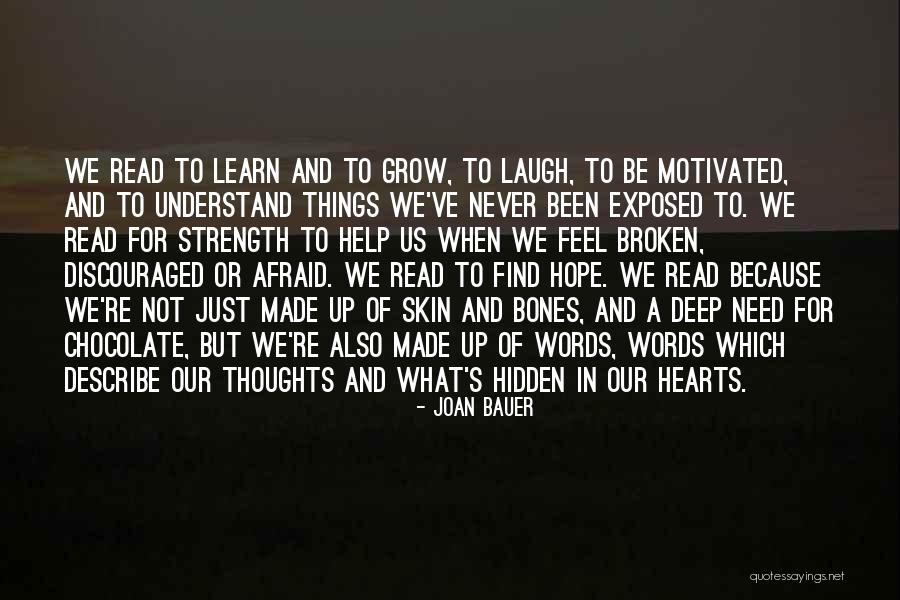 Hautin Quotes By Joan Bauer Hautin Quotes By Joan Bauer