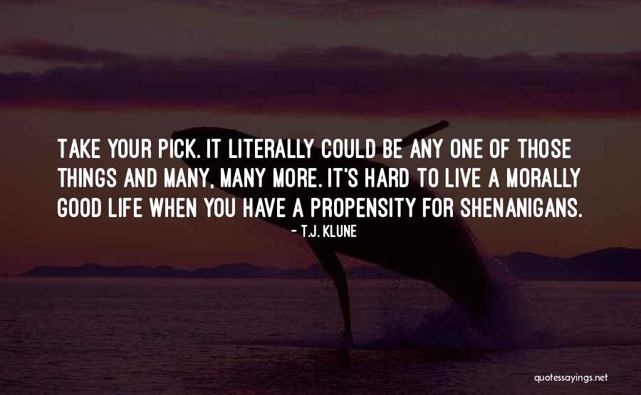 Havana Hemingway Quotes By T.J. Klune Havana Hemingway Quotes By T.J. Klune