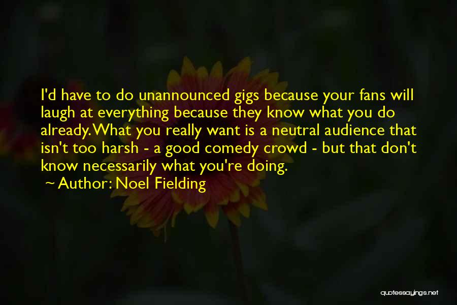 Have A Good Laugh Quotes By Noel Fielding