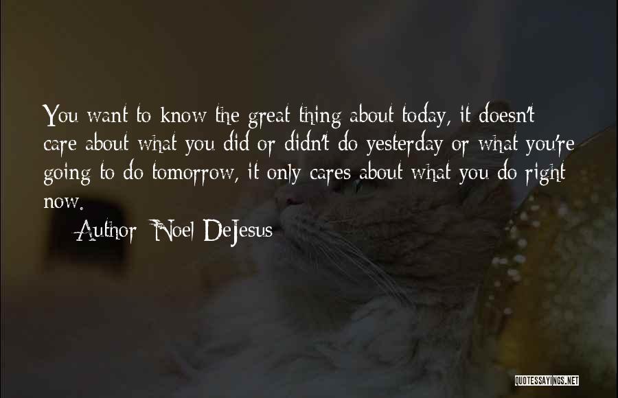 Have A Great Day Today Quotes By Noel DeJesus