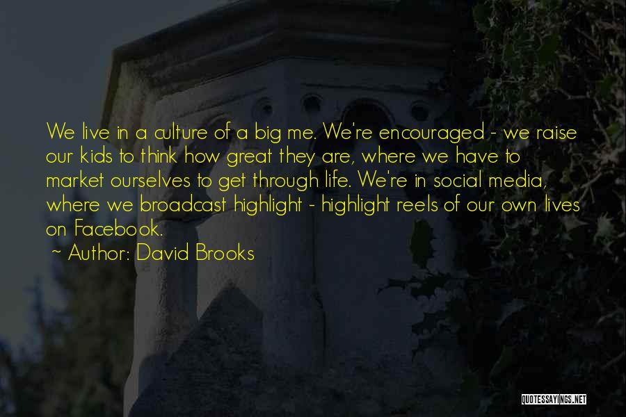 Have A Great Life Quotes By David Brooks