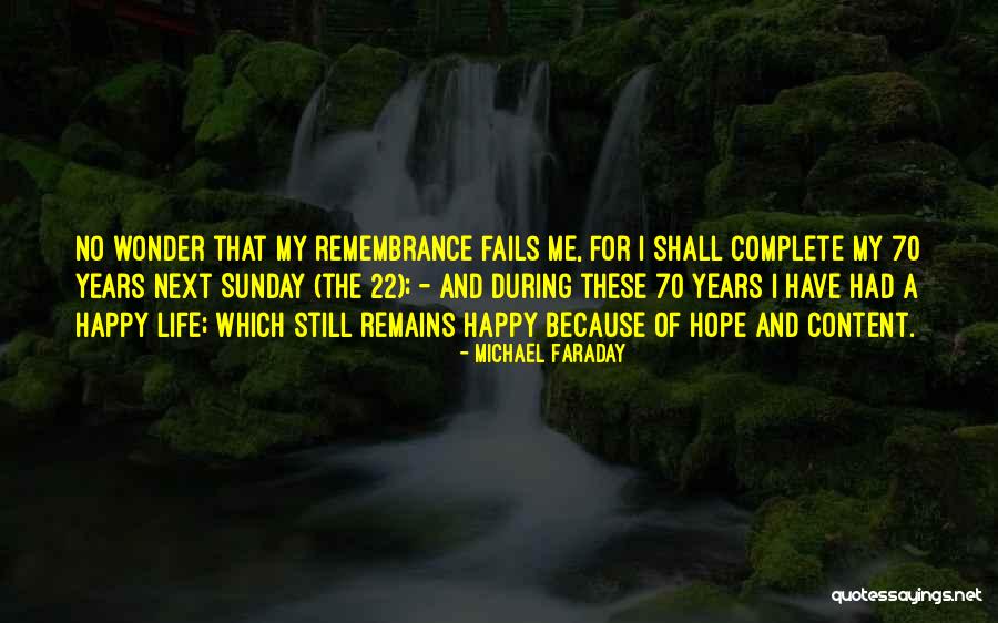 Have A Happy Sunday Quotes By Michael Faraday Have A Happy Sunday Quotes By Michael Faraday
