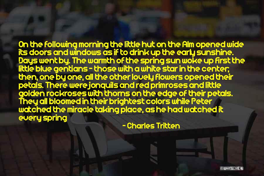 Have A Lovely Morning Quotes By Charles Tritten