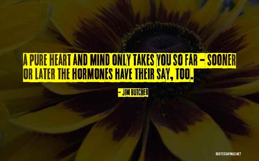 Have A Pure Heart Quotes By Jim Butcher Have A Pure Heart Quotes By Jim Butcher