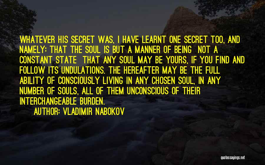 Have A Secret Quotes By Vladimir Nabokov