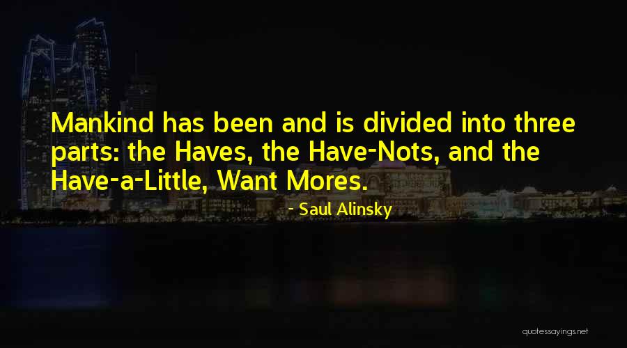 Have And Have Nots Quotes By Saul Alinsky