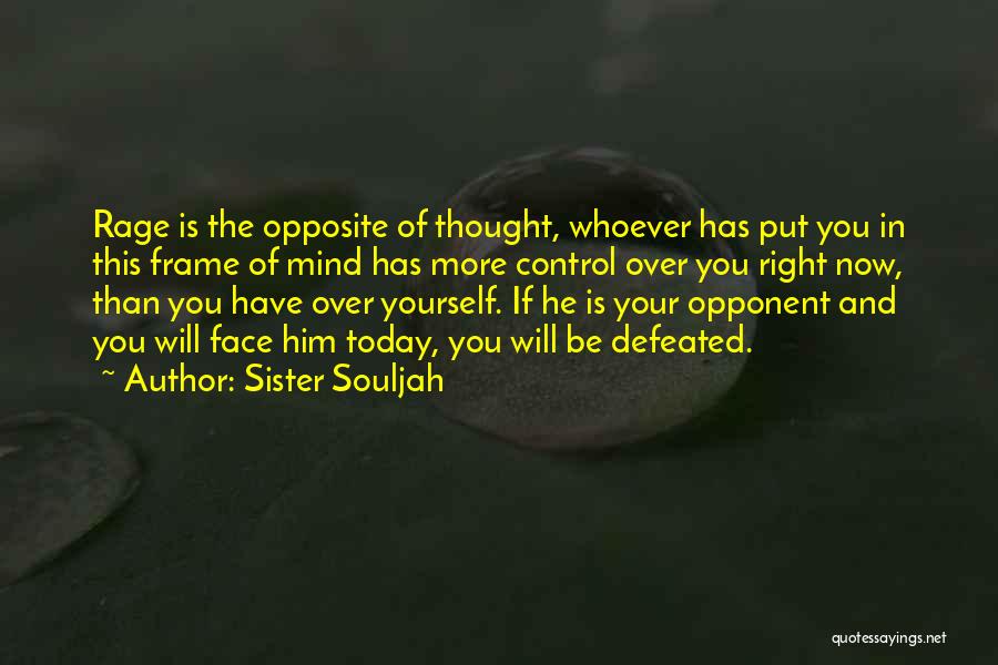 Have Control Over Your Mind Quotes By Sister Souljah