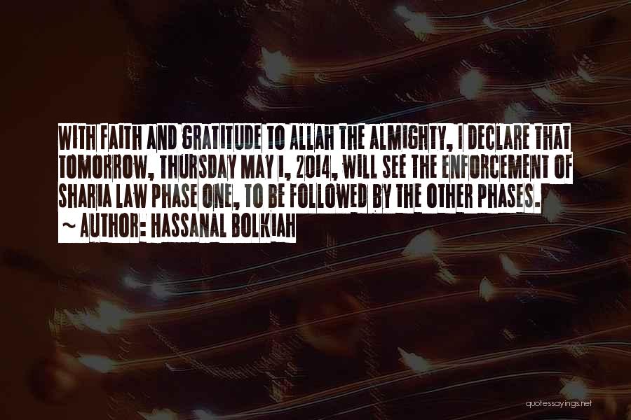 Have Faith Allah Quotes By Hassanal Bolkiah
