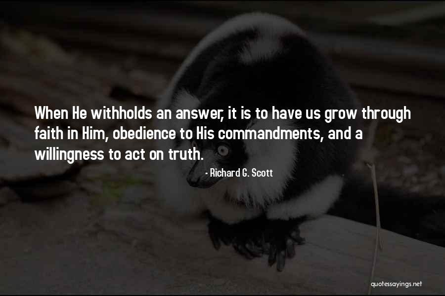 Have Faith On Him Quotes By Richard G. Scott Have Faith On Him Quotes By Richard G. Scott