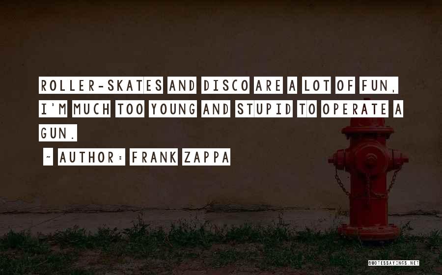 Have Fun When You're Young Quotes By Frank Zappa