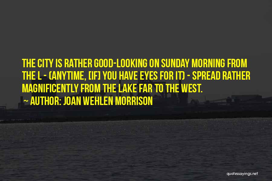 Have Good Sunday Quotes By Joan Wehlen Morrison