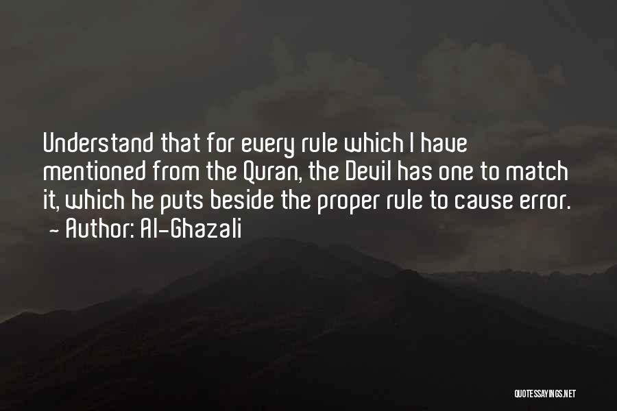 Have I Mentioned Quotes By Al-Ghazali