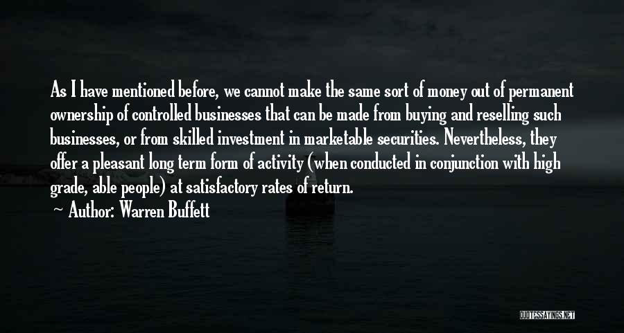 Have I Mentioned Quotes By Warren Buffett