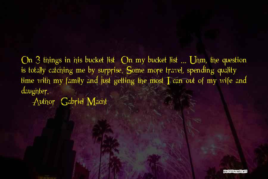 Have Mother Will Travel Quotes By Gabriel Macht