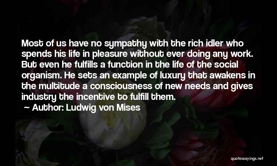 Have No Sympathy Quotes By Ludwig Von Mises