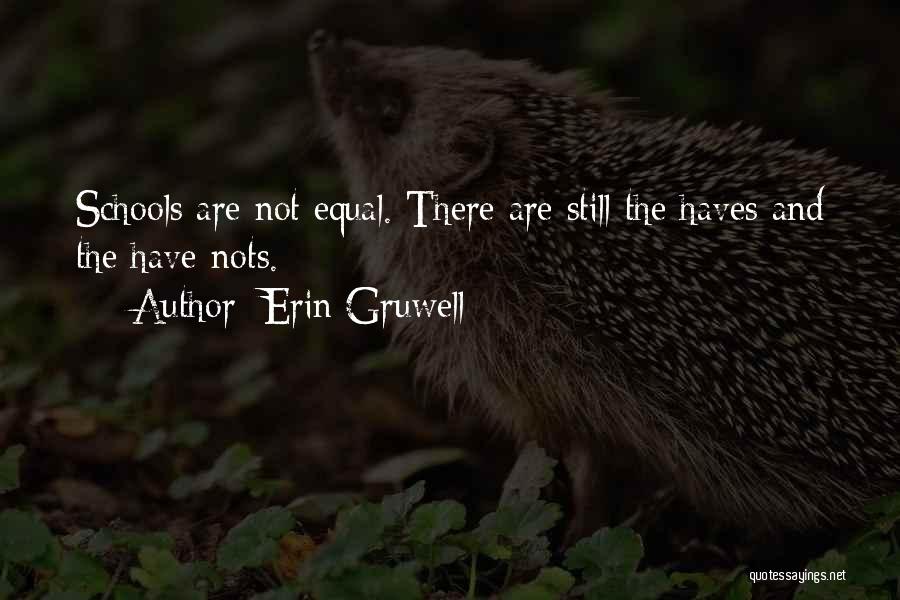 Have Nots Quotes By Erin Gruwell