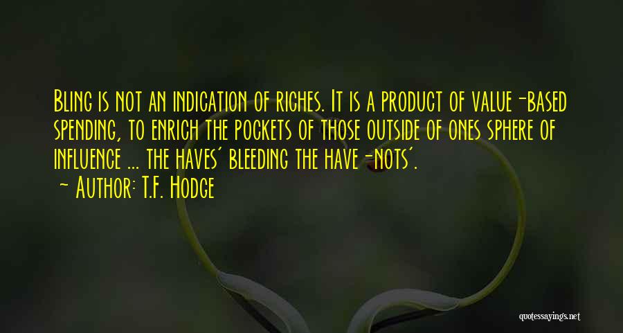 Have Nots Quotes By T.F. Hodge