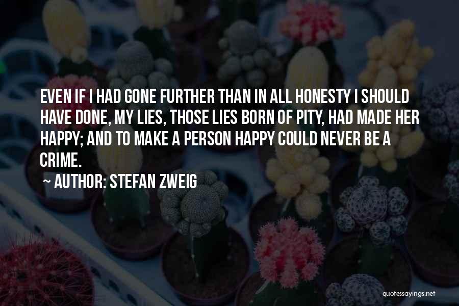 Have To Be Happy Quotes By Stefan Zweig