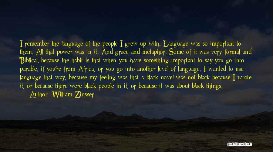 Have To Say Something Quotes By William Zinsser