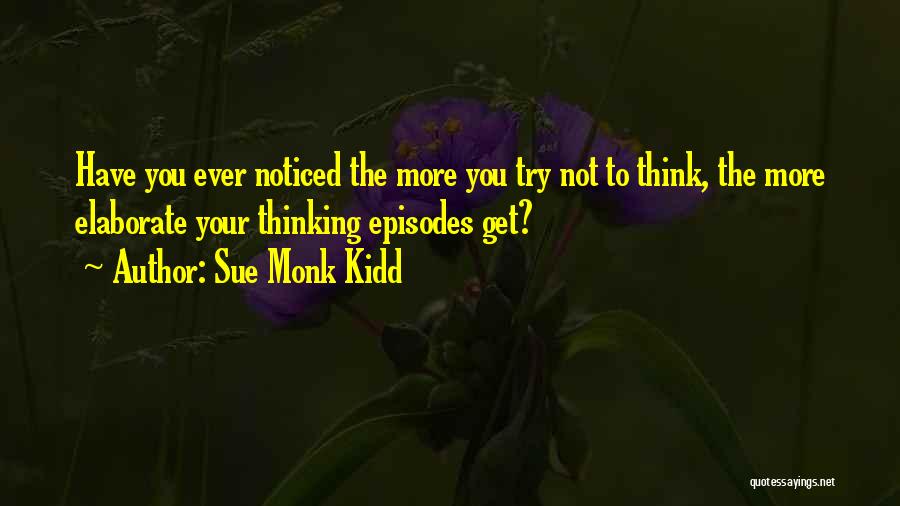 Have You Ever Noticed Quotes By Sue Monk Kidd