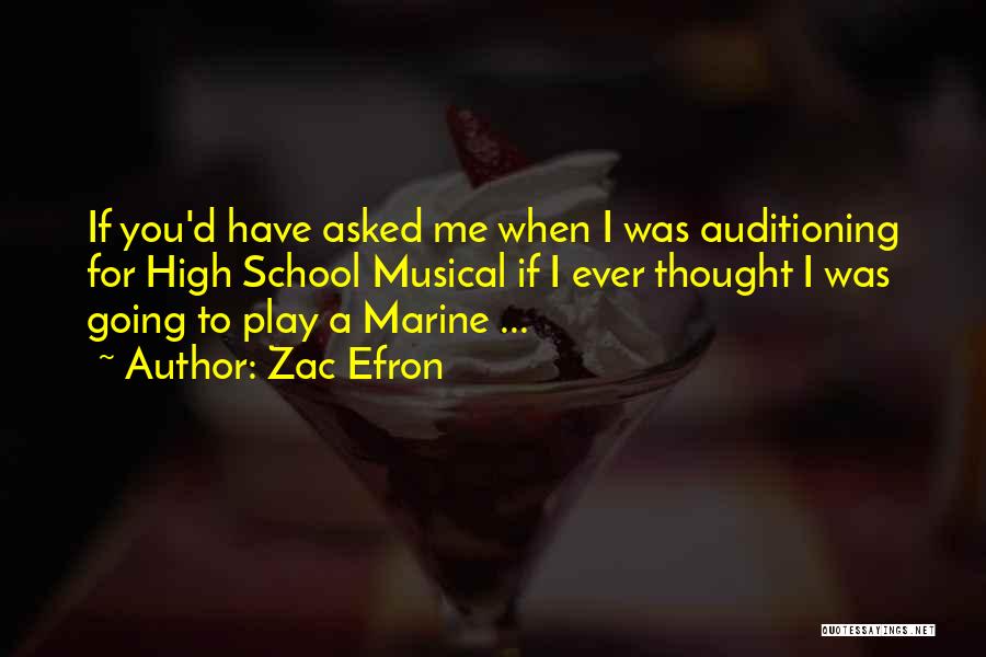 Have You Ever Thought Quotes By Zac Efron