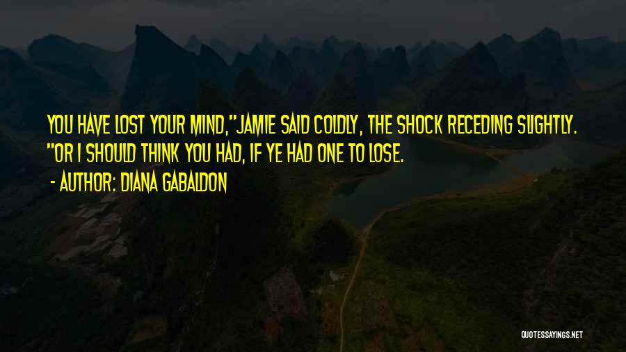 Have You Lost Your Mind Quotes By Diana Gabaldon