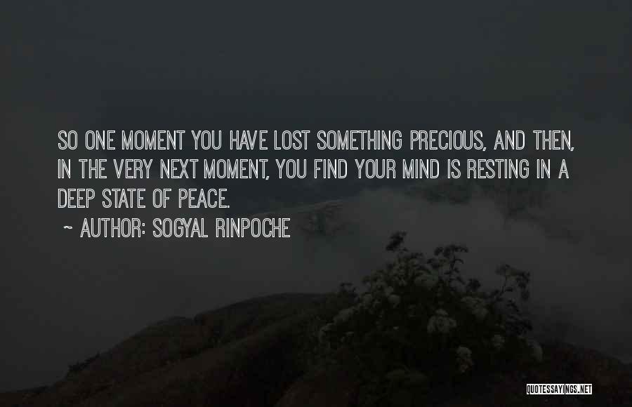 Have You Lost Your Mind Quotes By Sogyal Rinpoche