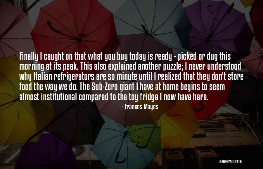 Have You Never Realized Quotes By Frances Mayes Have You Never Realized Quotes By Frances Mayes