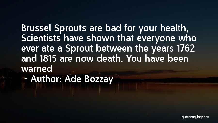 Have Your Health Quotes By Ade Bozzay