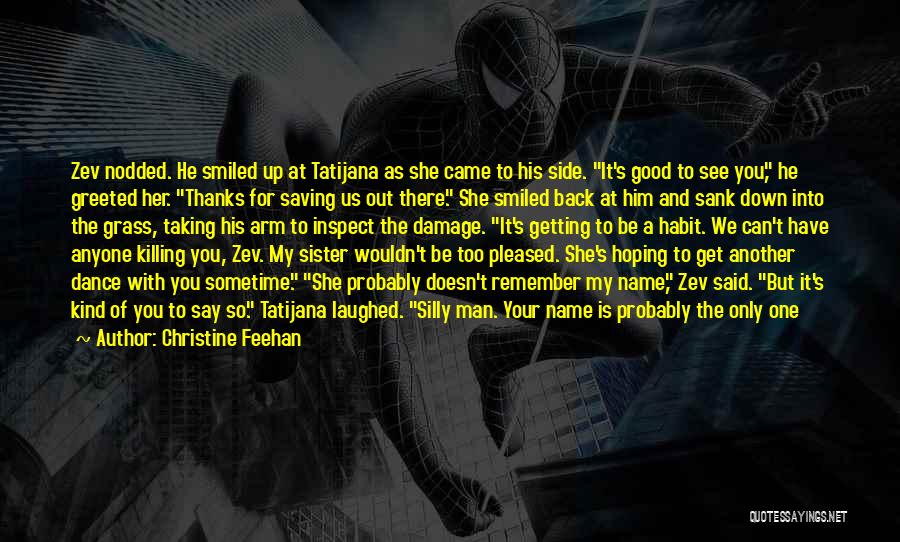 Have Your Man's Back Quotes By Christine Feehan