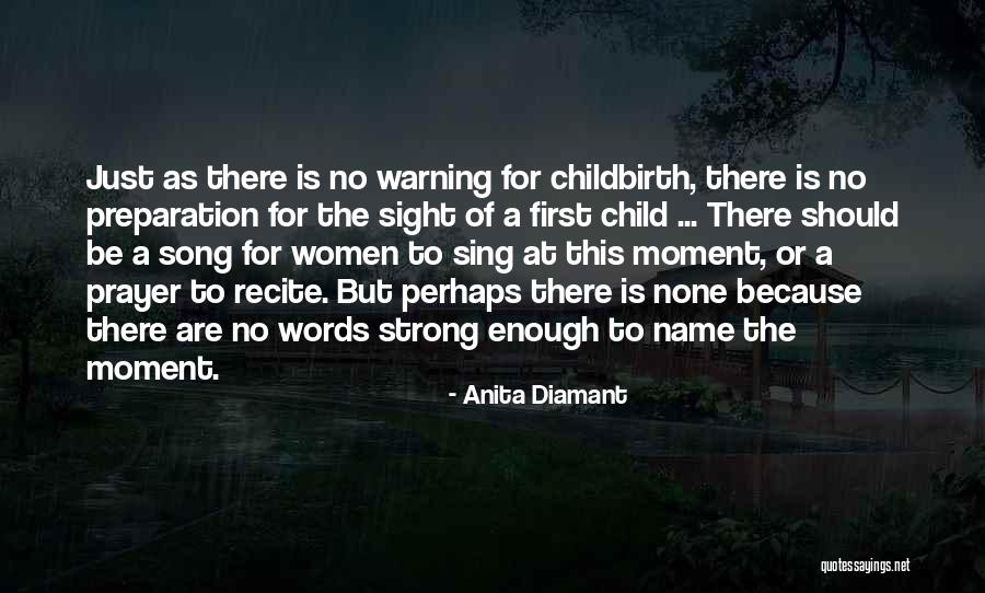 Having A Baby Love Quotes By Anita Diamant