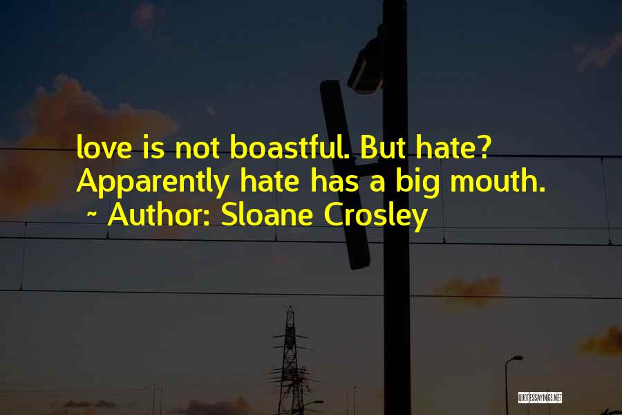Having A Big Mouth Quotes By Sloane Crosley
