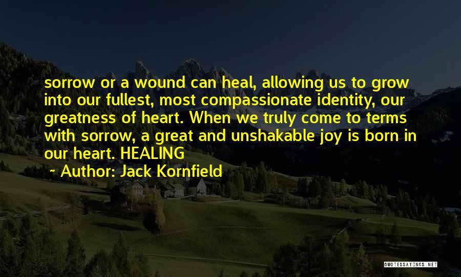 Having A Compassionate Heart Quotes By Jack Kornfield