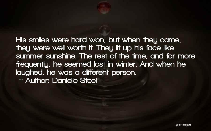 Having A Cute Face Quotes By Danielle Steel