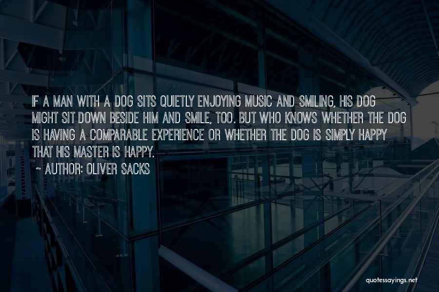 Having A Dog Quotes By Oliver Sacks