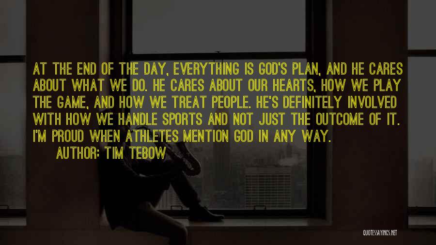 Having A Game Plan Quotes By Tim Tebow