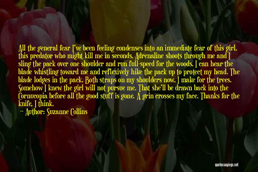 Having A Good Head On Your Shoulders Quotes By Suzanne Collins