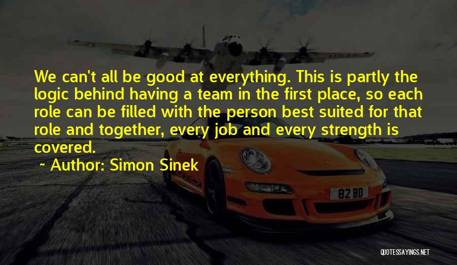 Having A Good Job Quotes By Simon Sinek