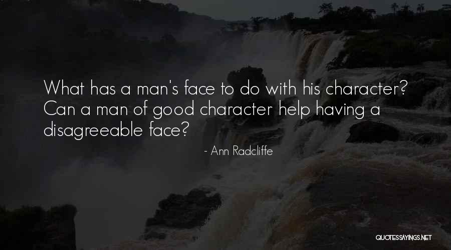 Having A Good Man Quotes By Ann Radcliffe