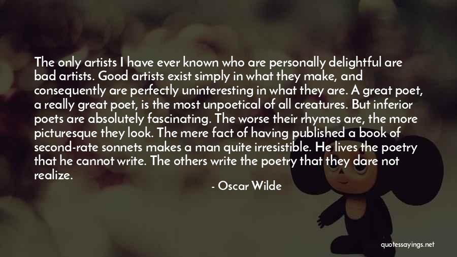 Having A Good Man Quotes By Oscar Wilde