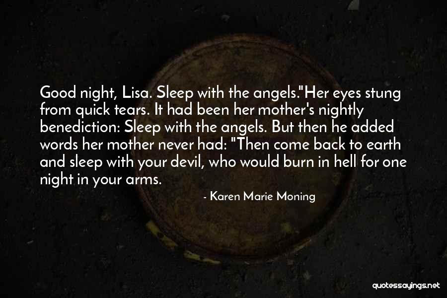 Having A Good Night Sleep Quotes By Karen Marie Moning Having A Good Night Sleep Quotes By Karen Marie Moning
