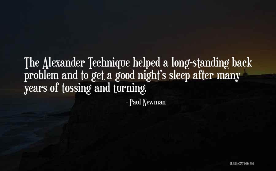 Having A Good Night Sleep Quotes By Paul Newman Having A Good Night Sleep Quotes By Paul Newman