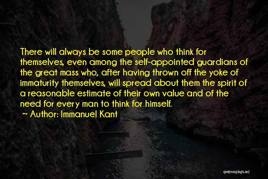 Having A Great Man Quotes By Immanuel Kant