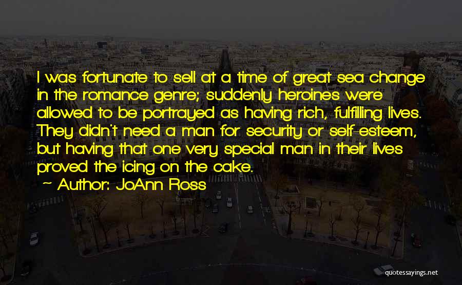Having A Great Man Quotes By JoAnn Ross
