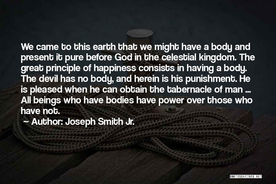 Having A Great Man Quotes By Joseph Smith Jr.