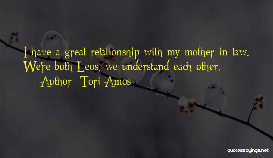 Having A Great Relationship Quotes By Tori Amos