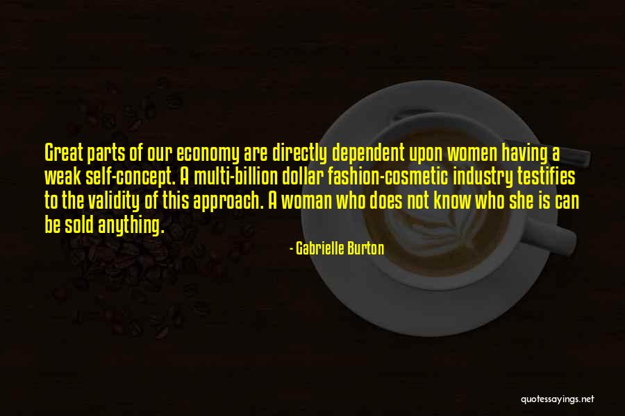 Having A Great Woman Quotes By Gabrielle Burton