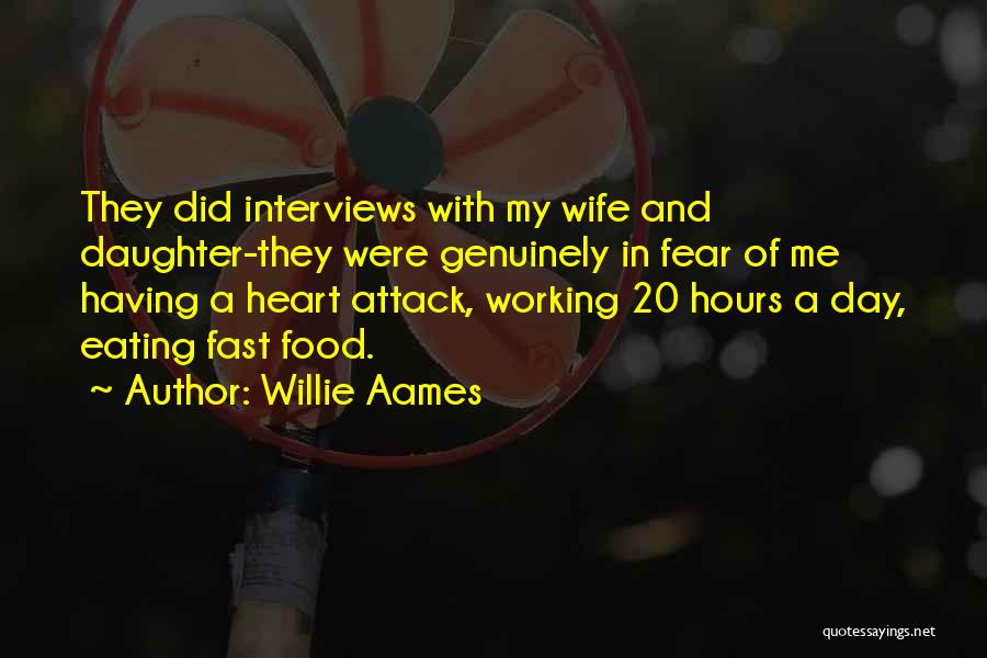 Having A Heart Attack Quotes By Willie Aames